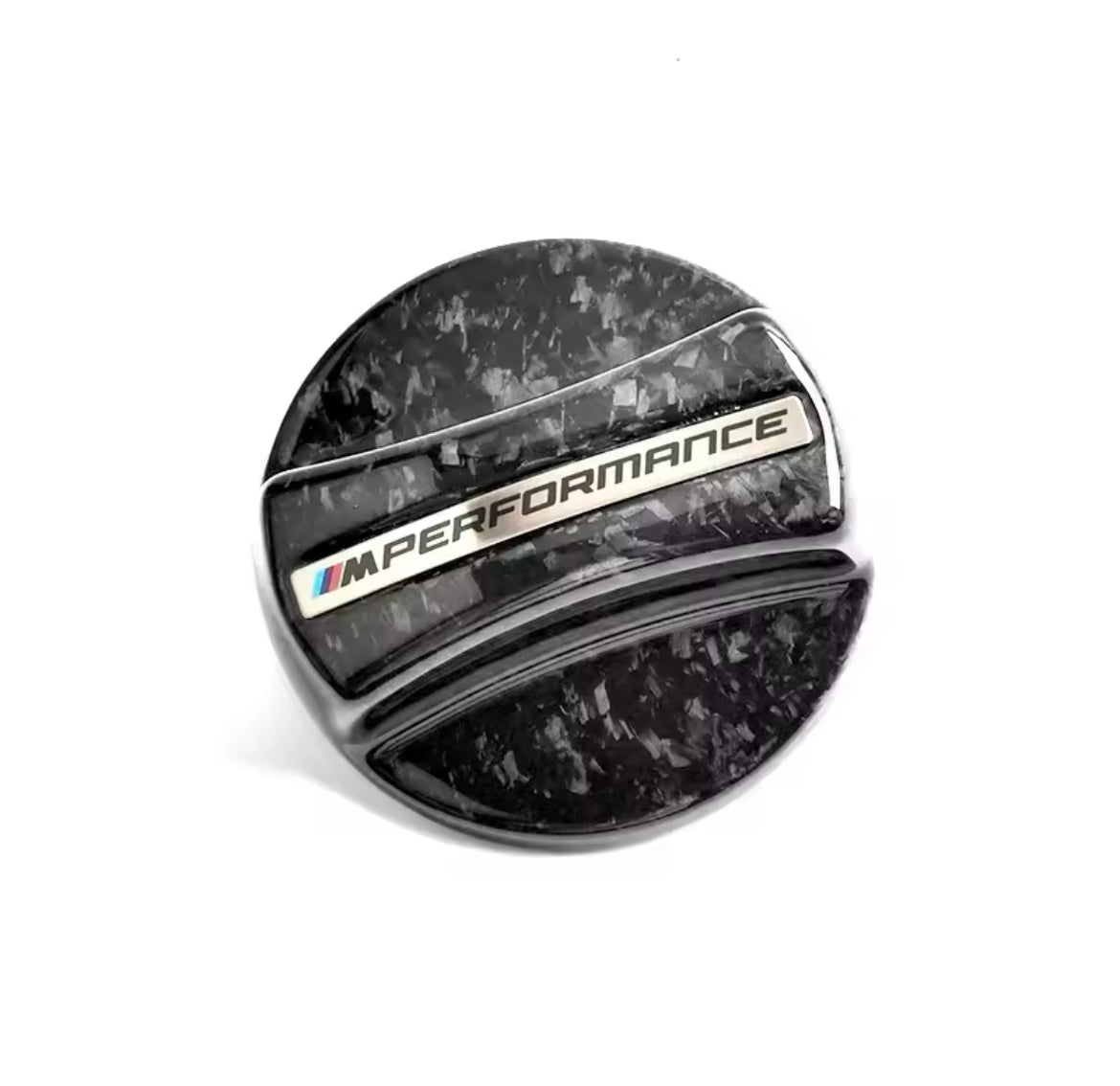 Genuine Carbon Fiber M Performance Flush Gas Cap – Universal Fit for BMW 3 Series & 4 Series – High Quality Upgrade